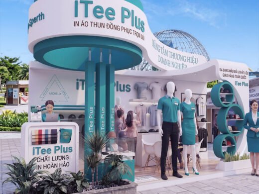 Gian Hàng Triển Lãm Đồng Phục iTee Plus
