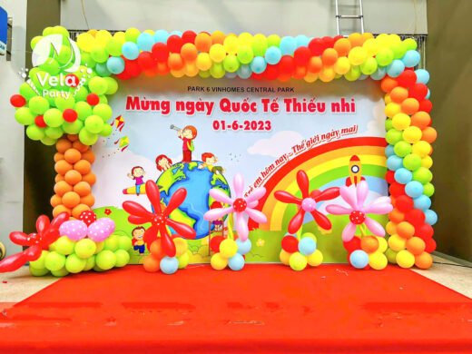 Backdrop Ngày Quốc Tế Thiếu Nhi