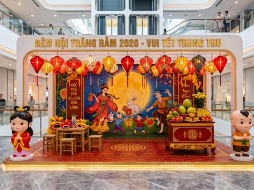 Booth Sự Kiện "Đêm Hội Trăng Rằm - Meo Meo Kid